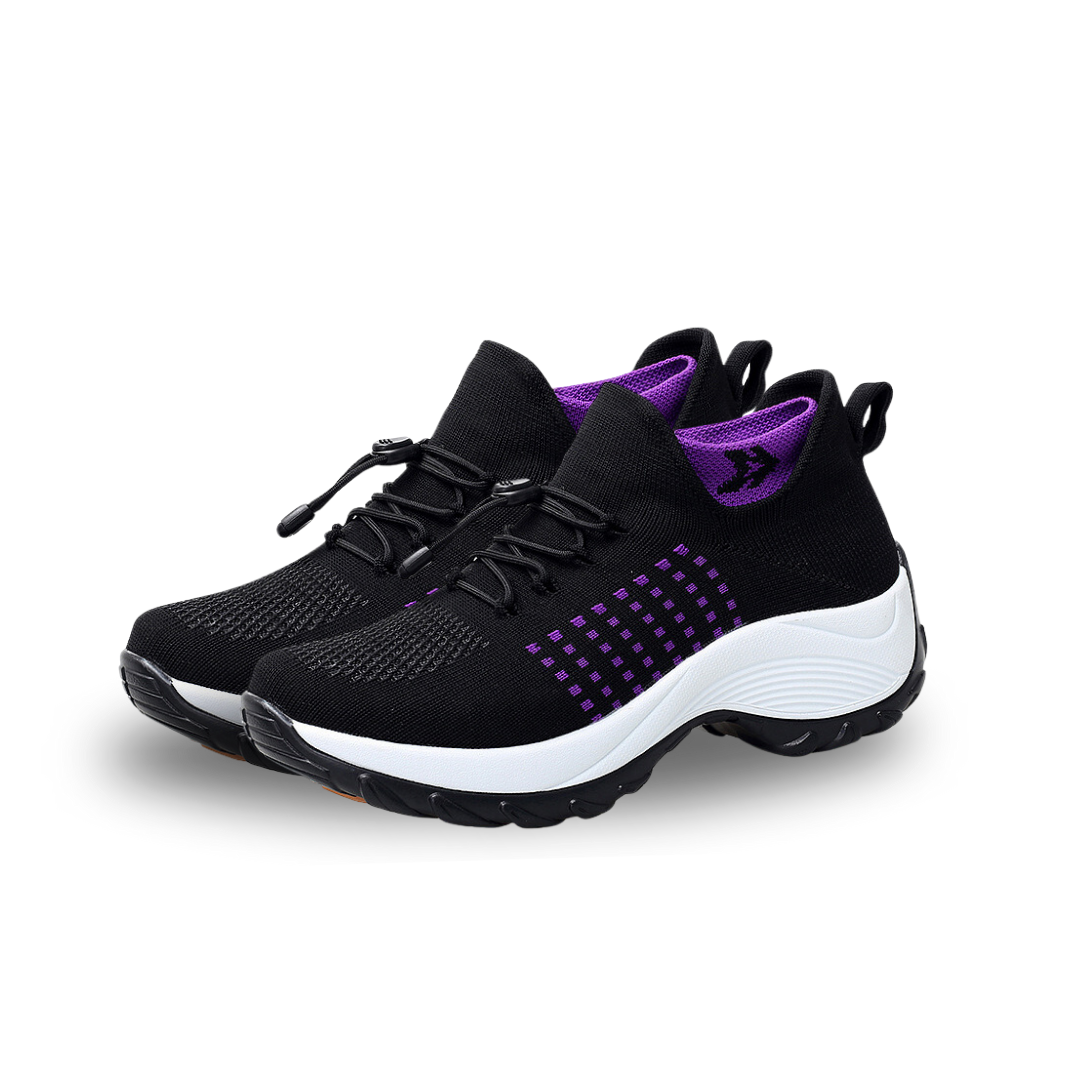 ORTHOSHOES® Inara - Ergonomic & Lightweight Pain Relief Sneakers with Elastic Band